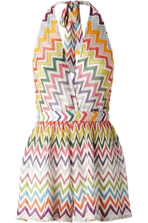 Missoni Zigzag-pattern playsuit