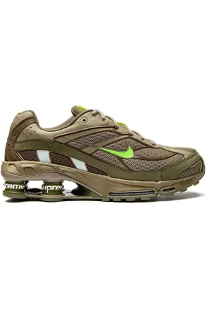Nike X Supreme Shox Ride 2 SP "Green" sneakers