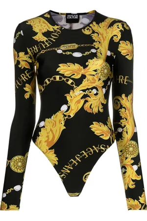VERSACE Baroque-print bodysuit