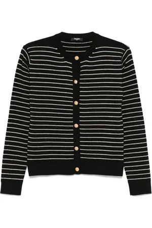 Balmain Striped cardigan