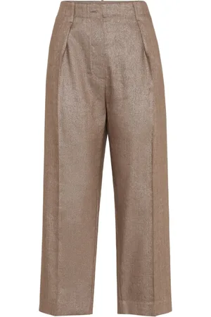 Brunello Cucinelli Pleated chino trousers
