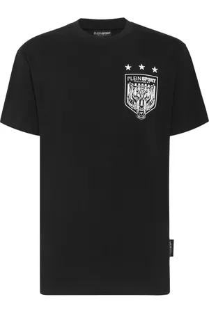 Philipp Plein SS Tiger crest-print T-Shirt