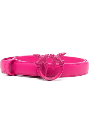 Pinko Love Berry leather belt