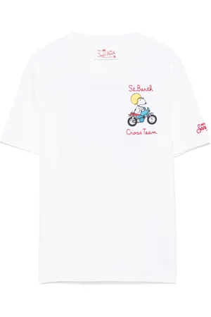 MC2 SAINT BARTH X PEANUTS??? Snoopy Cross T-shirt