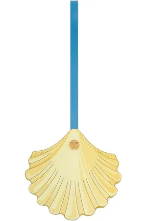 VERSACE Seashell leather charm