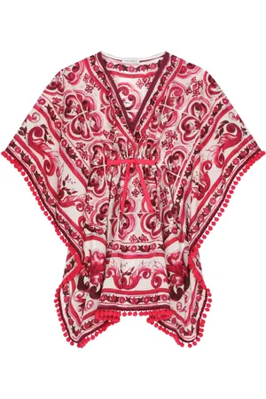 Dolce & Gabbana Majolica-print cotton kaftan