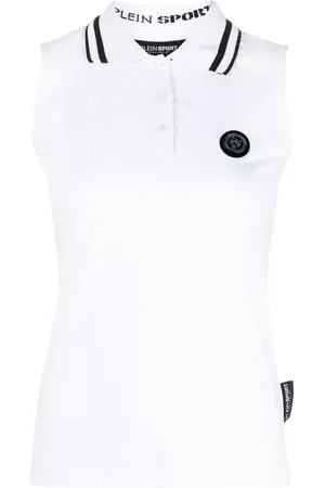 Philipp Plein Polo collar tank top