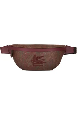 Etro Pegaso-embroidered paisley belt bag