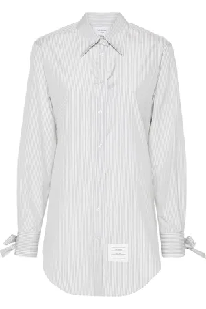 Thom Browne Bow-cuff shirt dress