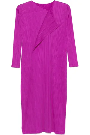 PLEATS PLEASE ISSEY MIYAKE Light Wave midi dress