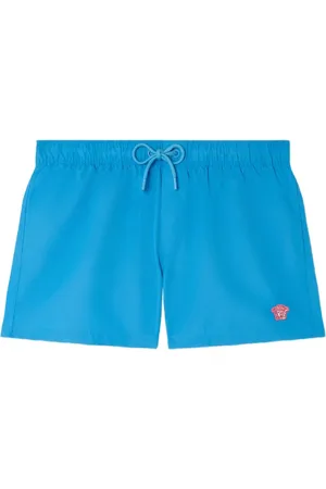 VERSACE Medusa-embroidered swim shorts
