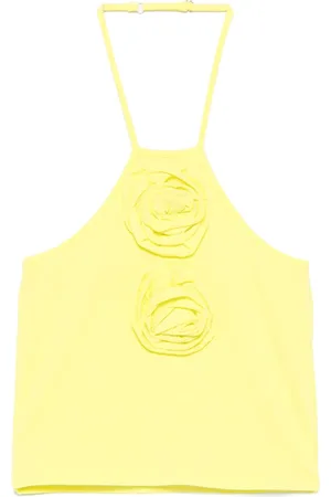 Twin-Set Floral-appliqu?? top