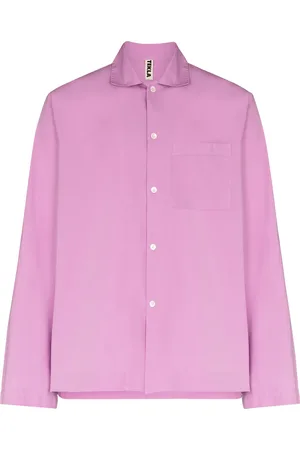 Tekla Organic cotton pajama shirt