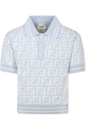 Fendi FF-logo jersey polo shirt