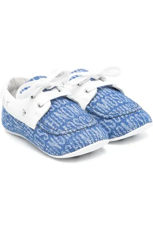 Moschino Logo-jacquard pre-walkers