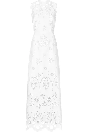 Dolce & Gabbana Cut-out stretch-cotton maxi dress