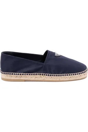 Prada Triangle-logo espadrilles