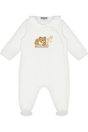 Moschino Logo-print babygrow
