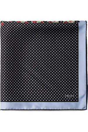 Prada Printed silk scarf