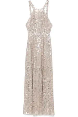 Elie saab Sequin-embellished maxi dress