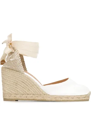 CASTA Carina cotton wedge espadrilles