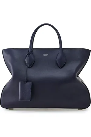 Salvatore Ferragamo Logo-stamp leather tote bag