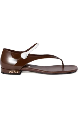 Miu Miu Patent-leather sandals