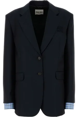 Miu Miu Wool oversize blazer