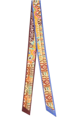 Etro Printed silk foulard