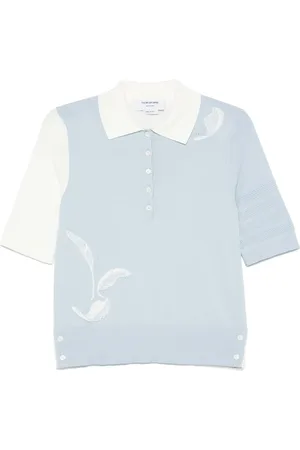 Thom Browne Knitted polo top