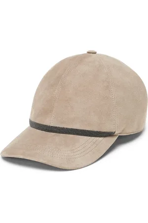 Brunello Cucinelli Suede cap