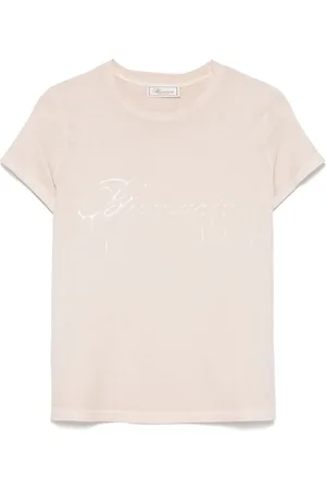 BLUMARINE Logo jersey T-shirt