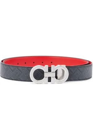Salvatore Ferragamo Gancini leather belt