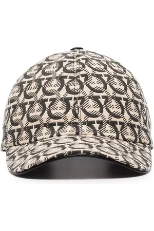 Salvatore Ferragamo Interlocking Gancini print baseball cap