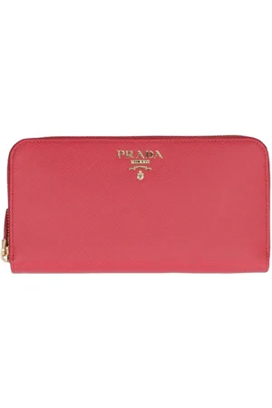 Prada Logo-lettering wallet
