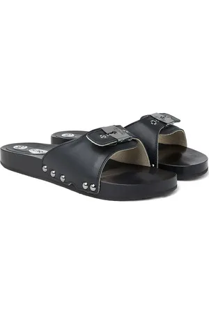 Honey Fucking Dijon Leather slides