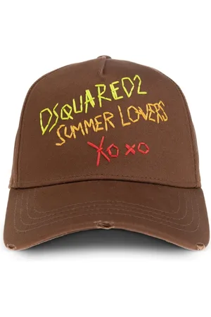 Dsquared2 Embroidered text baseball cap