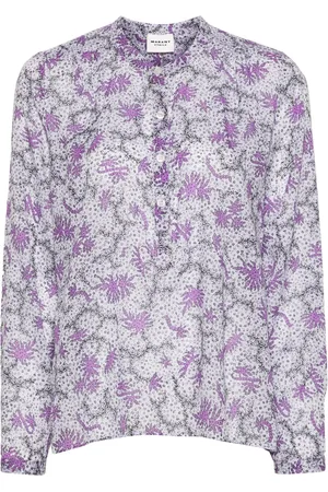 Isabel Marant Maria abstract-print blouse