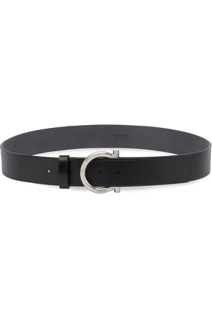 Salvatore Ferragamo Gancini-buckle leather belt