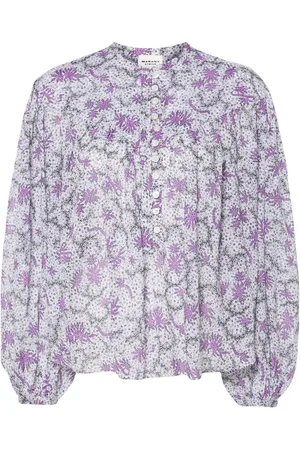 Isabel Marant Salika abstract-print blouse