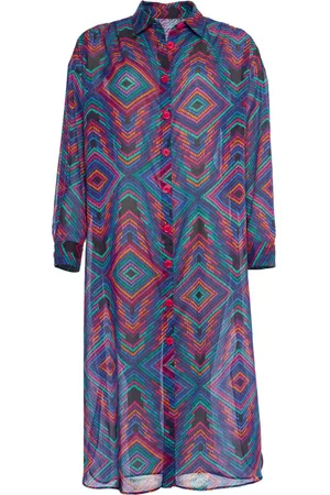 ERES Dj geometric-print shirtdress