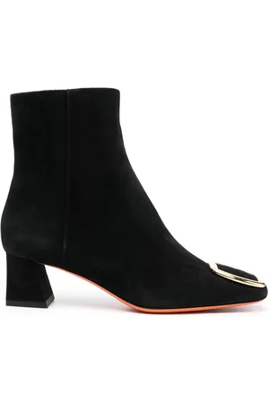 santoni Buckle-detail 50mm boots