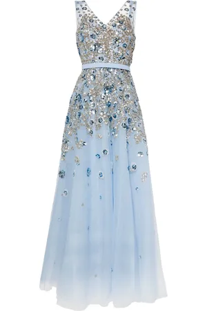 Saiid Kobeisy Bead-embellished tulle gown