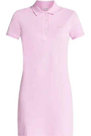 Lacoste Logo-patch cotton-piqu?? polo dress