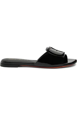 santoni Patent leather sandals