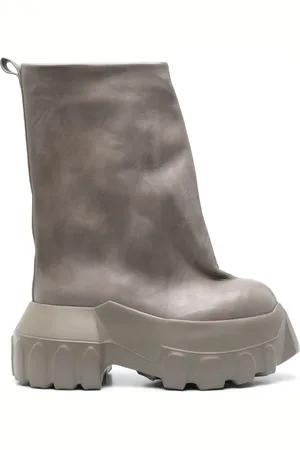 Rick Owens Flared Mega Tractor boots