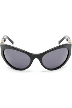 Givenchy 4G-plaque oversize-frame sunglasses