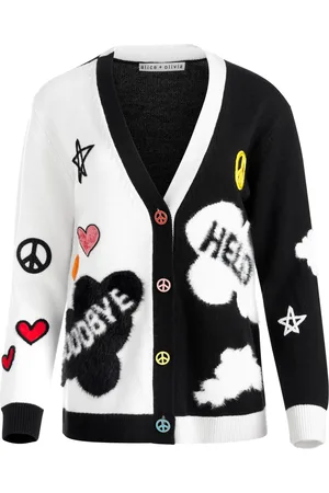 ALICE+OLIVIA X The Beatles Bradford cardigan