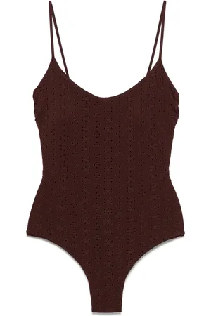 FISICO Embroidered swimsuit