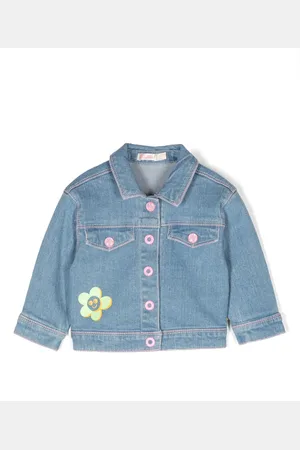Billieblush Logo-print denim jacket
